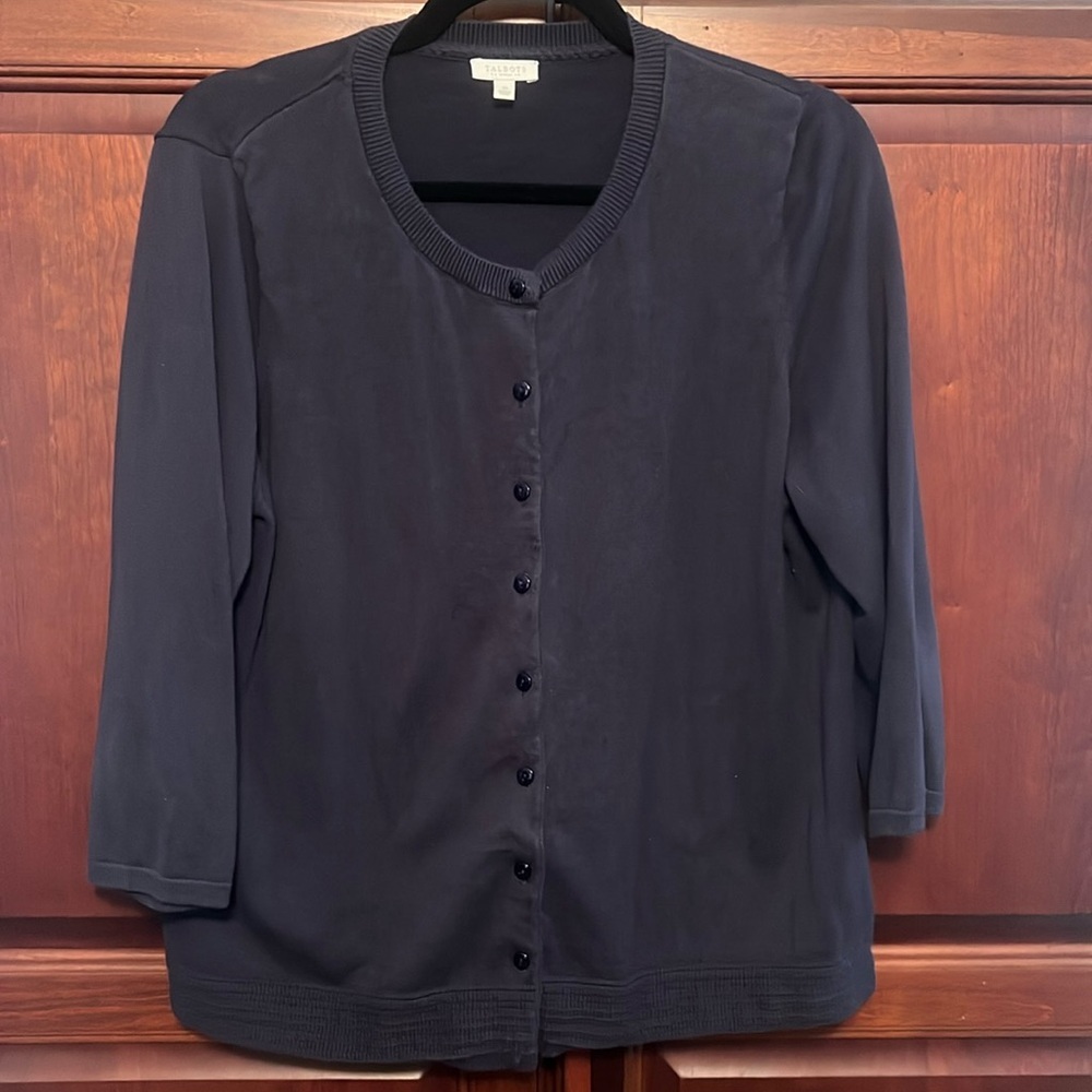 Talbots Woman cardigan.